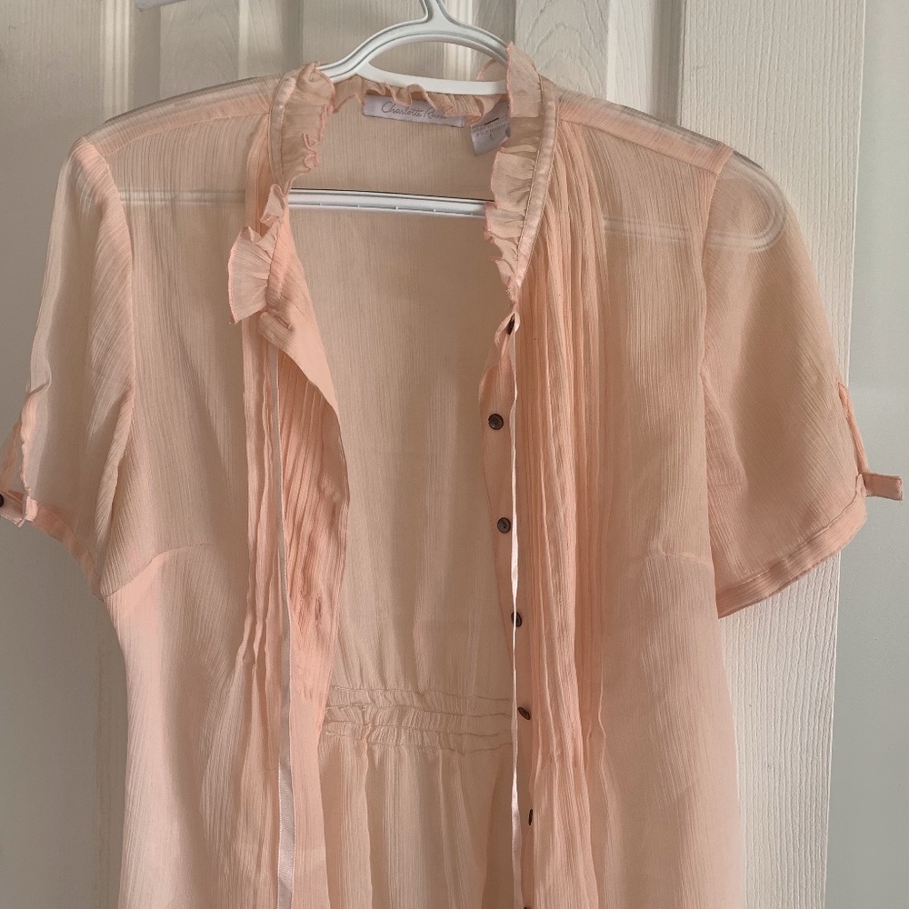 Sheer blouse